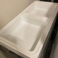 収納引き出し 棚 半透明の画像