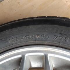 お話し中決まりました。　軽自動車用　タイヤホイールの画像