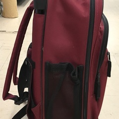 ショッピングキャリーカート/赤の画像