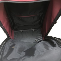 ショッピングキャリーカート/赤の画像