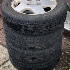 軽自動車　夏タイヤホイル付き
