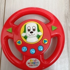 わんわん　ハンドルのおもちゃ