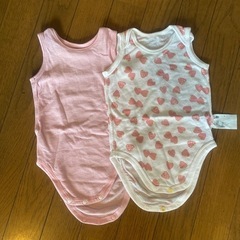 女児　夏用ロンパース　80サイズ
