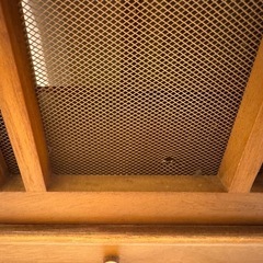 蝿帳/蠅帳 両面開き 引き出し付き 棚/食器棚 家具 (まいまい