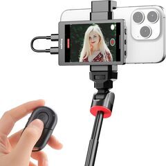King Ma iPhone自撮りモニターVlog外部スクリーン...