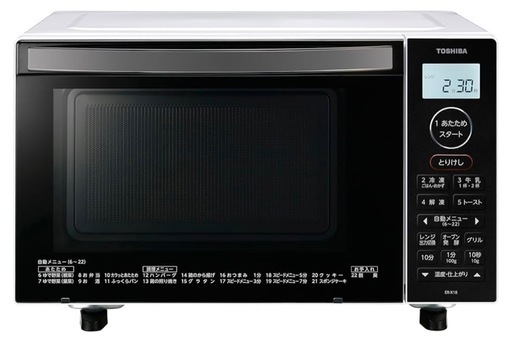 TOSHIBAオーブンレンジ（ER-X18）