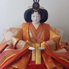 京雛親王平飾り(雛人形)の画像