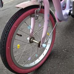 ゆめかわ　16インチ　自転車の画像