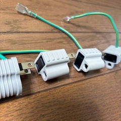 3P→2P変換アダプタ　三口変換　5個の画像