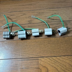3P→2P変換アダプタ　三口変換　5個の画像