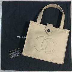 美品　シャネル　ナイロンキャンバス　バック