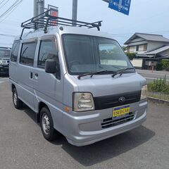 車検８年６月　サンバー　エアコン　５速MT　バックカメラ　ルーフ...