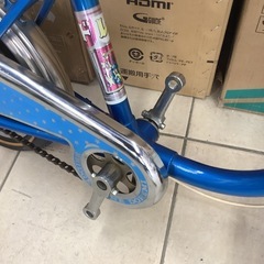 【現状品】BRIDGESTONE ブリヂストン　レトロジュニアサイクル　仮面ライダーV3 DM-3B 12インチ　補助輪付き　ペダル無しの画像
