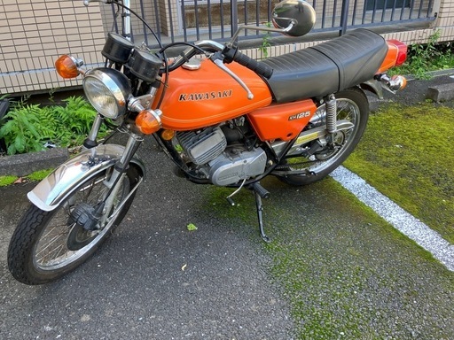 KAWASAKI KH125A 旧車