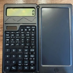 関数電卓 メモパッド＆ペン付き(新品未使用)
