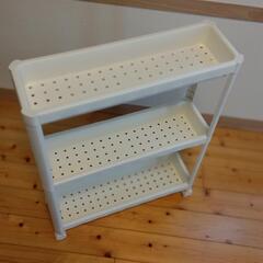 IKEA すきま収納ラック 棚 ホワイト