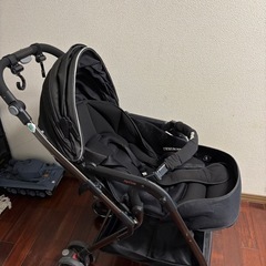 Aprica アップリカ ベビーカー オプティア プレミアム ブラックの画像