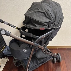 Aprica アップリカ ベビーカー オプティア プレミアム ブラックの画像