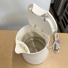 【美品‼️】定価7,216円 ティファール 1.2L電気ケトル ジャスティンプラス 空だき防止機能 電気ポット 湯沸かし スカイブルー♪の画像
