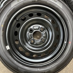 日産ROOX純正スチールホイール&タイヤ4本セットの画像