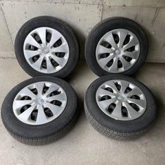 グッドイヤー　夏タイヤホイル　アクアで使用の画像