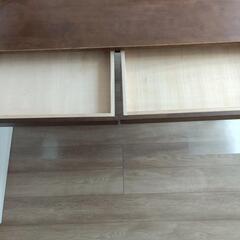 無印良品ダイニングテーブル　チェア　3点セット