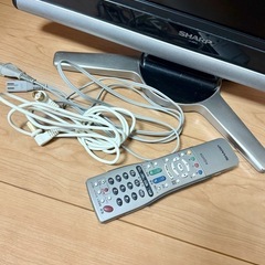 【無料】SHARP液晶テレビ、AQUOS LC-20D10の画像