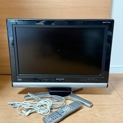 【無料】SHARP液晶テレビ、AQUOS LC-20D10