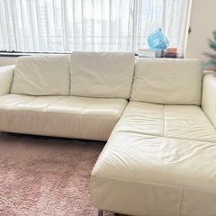 【最終値下げ】actus 本革 ソファー