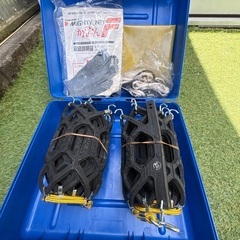 未使用 訳あり タイヤチェーン ラバー 非金属 軽自動車