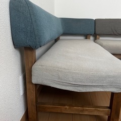 L型ソファーの画像
