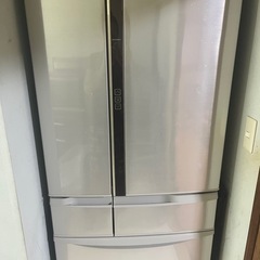 【お譲りします】Panasonic 6ドア冷蔵庫 NR-FVN471S-N（シャンパンゴールド／2015年製）