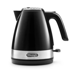 【美品‼️】定価6,980円♪ デロンギ 1.0L電気ケトル 空だき防止機能 電気ポット 湯沸かし ブラック♪