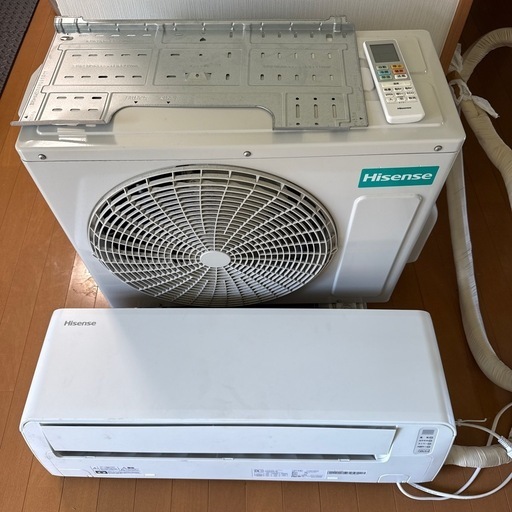【中古美品】ハイセンス エアコン2
台  2021年製