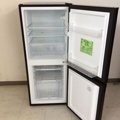 JT10800【IRISOHYAMA/アイリスオーヤマ 2ドア冷蔵庫】美品 2023年製 IRSD-14A-B 家電 キッチン 冷蔵冷凍庫 右開き 142Lの画像