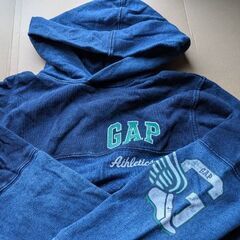 300円　古着　GAP ジーンズ地風の、トレーナー　Mの画像