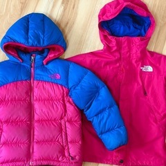 ２枚セット　120サイズ　the north face 使用感有り 