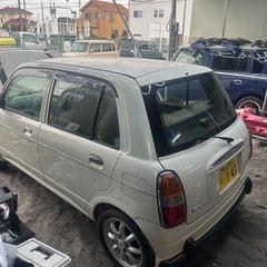 車検ながーいミラジーノですの画像