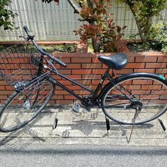 (chariyoshy出品)27インチ自転車、ブラック、オートラ...