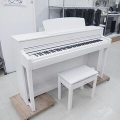 電子ピアノ　ヤマハ　クラビノーバ　88鍵　SCLP-7450WH　リユース品の画像