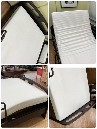 ジモティー限定価格！S724 ⭐ NITORI ニトリ 2モーター電動ベッド ライズ N-SLEEP USED 幅102cm 動作確認済