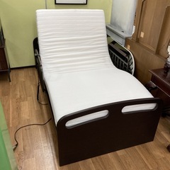 ジモティー限定価格！S724 ⭐ NITORI ニトリ 2モーター電動ベッド ライズ N-SLEEP USED 幅102cm 動作確認済の画像