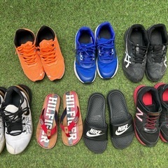 お値下げ！NIKE、adidas、new balance子供靴、スニーカー、サンダル、中古、まとめ売りの画像