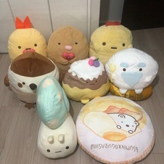 すみっコぐらし　ぬいぐるみ　8個セット