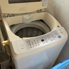 洗濯機　ジャンク扱いで