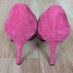 銀座かねまつ　パンプス　23.5cm　ヒール9cmの画像