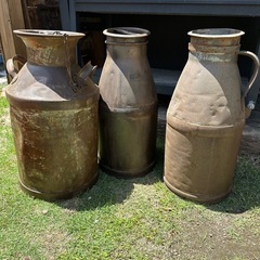 ミルク缶　3本セット