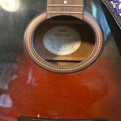 値下げ😊　美品　YAMAHA APX-4A 現状の画像