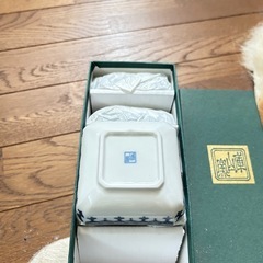 美濃焼　四角い小皿の画像