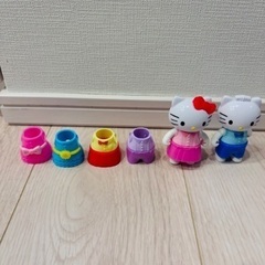 キティちゃん　ダニエル　100均　着せ替え